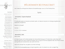 Tablet Screenshot of finalcraft.com